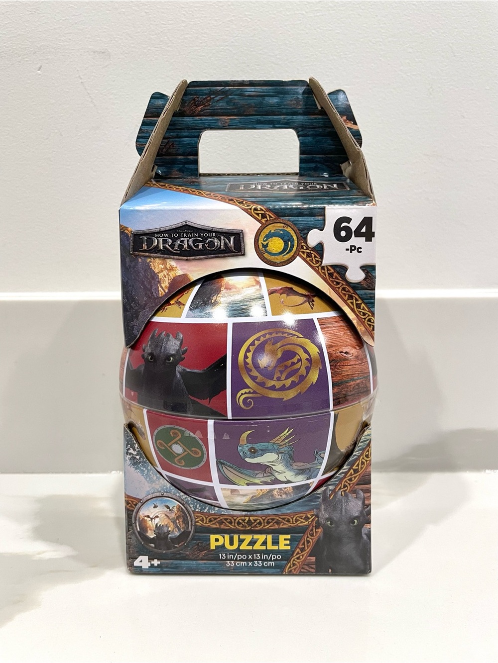 🟤2/$25 NEW Dreamworks How To Train Your Dragon 64-Piece Puzzle